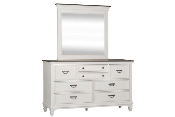 Harper Queen Or King Wirebrushed White Panel Bed "Create Your Own Bedroom" Collection