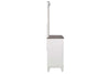 Image of Harper Queen Or King Wirebrushed White Panel Bed "Create Your Own Bedroom" Collection