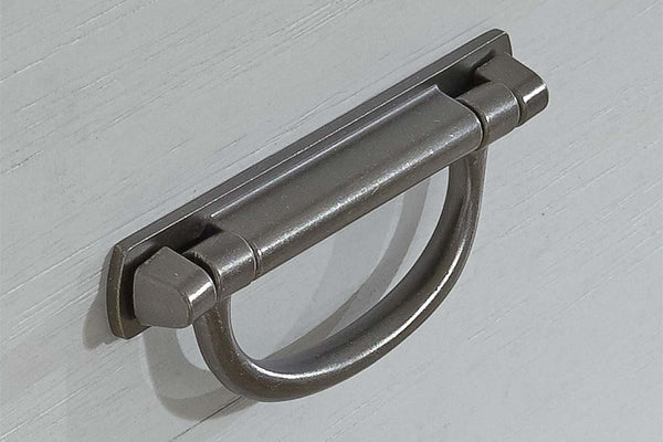 Harper Queen Or King Wirebrushed White Panel Bed "Create Your Own Bedroom" Collection