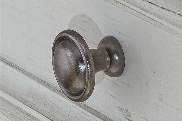 Harper Queen Or King Wirebrushed White Panel Bed "Create Your Own Bedroom" Collection