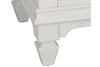 Image of Harper Queen Or King Wirebrushed White Panel Bed "Create Your Own Bedroom" Collection