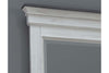 Image of Harper Queen Or King Wirebrushed White Panel Bed "Create Your Own Bedroom" Collection