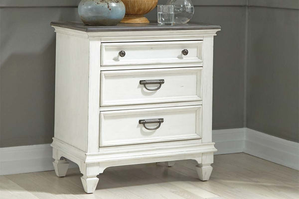 Harper Queen Or King Wirebrushed White Panel Bed "Create Your Own Bedroom" Collection