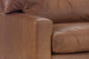 Image of Harrison 87 Inch Leather Deep Seat Contemporary Queen Sleeper Sofa