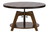 Image of Harwood Rustic Russet Brown Occasional Table Collection