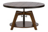 Image of Harwood Rustic Russet Brown Occasional Table Collection