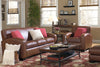 Image of Hayden "Designer Style" Contemporary Leather Sofa Set