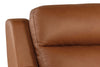 Image of Herman Spice "Quick Ship" Wall Hugger 3-Way Power Leather Reclining Loveseat