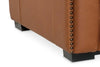 Image of Herman Spice "Quick Ship" Wall Hugger 3-Way Power Leather Reclining Loveseat
