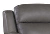Image of Herman Shale 88 Inch "Quick Ship" Wall Hugger 3-Way Power Leather Reclining Sofa