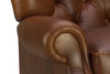 Image of Jackson Button Tufted Leather Recliner