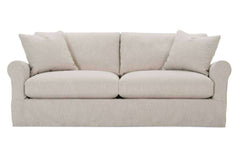 Kaley II 88 Inch 2 Cushion Fabric Slipcovered Sofa