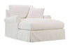Image of Kaley "Oversized" Slipcovered Pillow Back Two Arm Chaise Conversion Kit