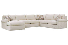 Kaley Ultra Plush Grand Scale Slipcovered Sectional