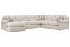 Image of Kaley Ultra Plush Grand Scale Slipcovered Sectional