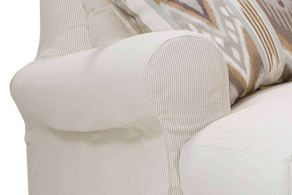 Kaley Ultra Plush Grand Scale Slipcovered Sectional