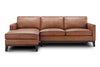 Image of Kellan "Quick Ship" Modern Leather Track Arm Living Room Furniture Collection