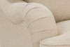 Image of Kristen Fabric Upholstered English Arm Club Chair