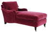 Image of Kristen I English Arm Bench Seat Fabric Sofa Collection