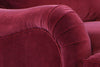 Image of Kristen I English Arm Bench Seat Fabric Sofa Collection