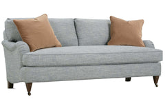 Kristen I 77 Inch English Arm Single Bench Seat Pillow Back Queen Sleeper Sofa