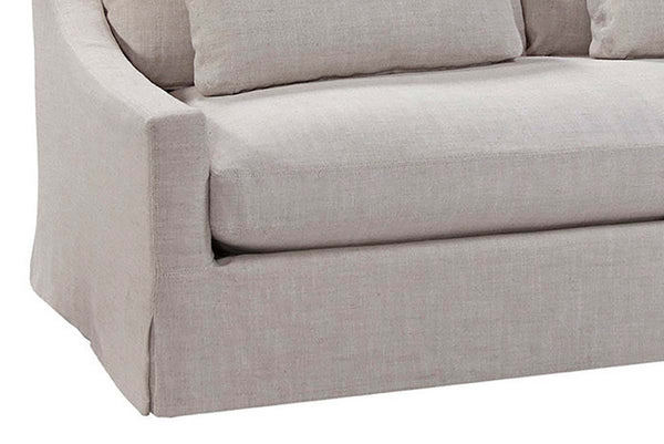 Lara 84 Inch "Quick Ship" Slipcovered Sofa