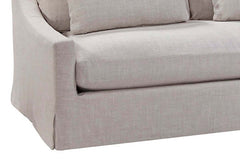 Lara 84 Inch "Quick Ship" Slipcovered Sofa