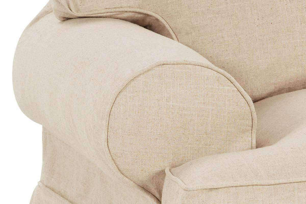 Laura "Designer Style" Slipcovered Chair