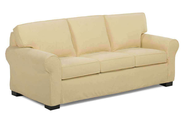 Slipcovered Furniture Lauren Slipcover Queen Sleeper Sofa 