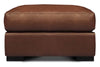 Image of Lawrence Rio Luggage Modern Leather Track Arm Sofa Collection