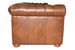 Leather Furniture Empire "Designer Style" Grand Scale 91 Inch Sofa