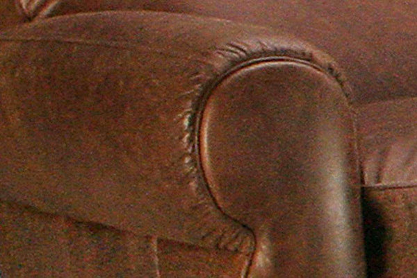 Parker Two Seat Leather Loveseat Full Sleeper