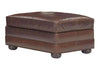 Image of Sheffield Grand Scale Leather Ottoman