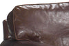 Image of Leather Furniture Sheffield Large Leather Club Chair With Rolled Arms