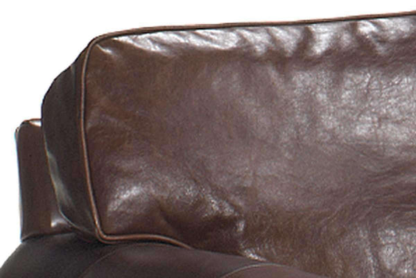 Sheffield Two Arm Leather Chaise Lounge Chair