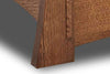 Image of Leather Furniture Stockton Leather Arts And Crafts Mission Style Arm Chair