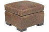 Image of Wellington Leather Footstool Ottoman