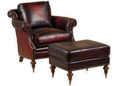 Wilson Leather Traditional Club Chair