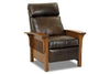 Image of Aldrich "Ready To Ship" Arts And Crafts Mission Style Leather Recliner