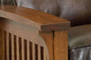 Image of Aldrich "Ready To Ship" Arts And Crafts Mission Style Leather Recliner