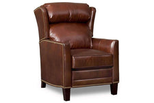 Leather Recliner Buckley Bustle Back Leather Recliner