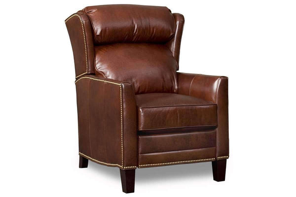 Leather Recliner Buckley Bustle Back Leather Recliner