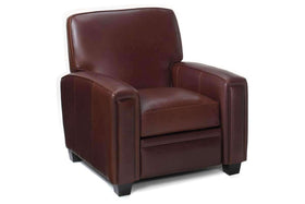 Burton Square Tight Back Leather Recliner