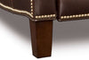 Image of Leather Recliner Harris Tight Back Wingback Leather Recliner