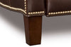 Image of Leather Recliner Harris Tight Back Wingback Leather Recliner