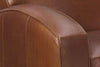 Image of Hayden "Ready To Ship" Leather Club Chair (Photo For Style Only)