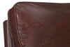 Image of Leather Recliner Hennessey Pillow Back Cigar Club Leather Recliner