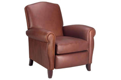 Newport Leather Reclining Chair With High Back