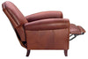 Image of Leather Recliner Newport Leather Reclining Chair With High Back