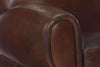 Image of Parisian Camel Back Leather Reclining Chair